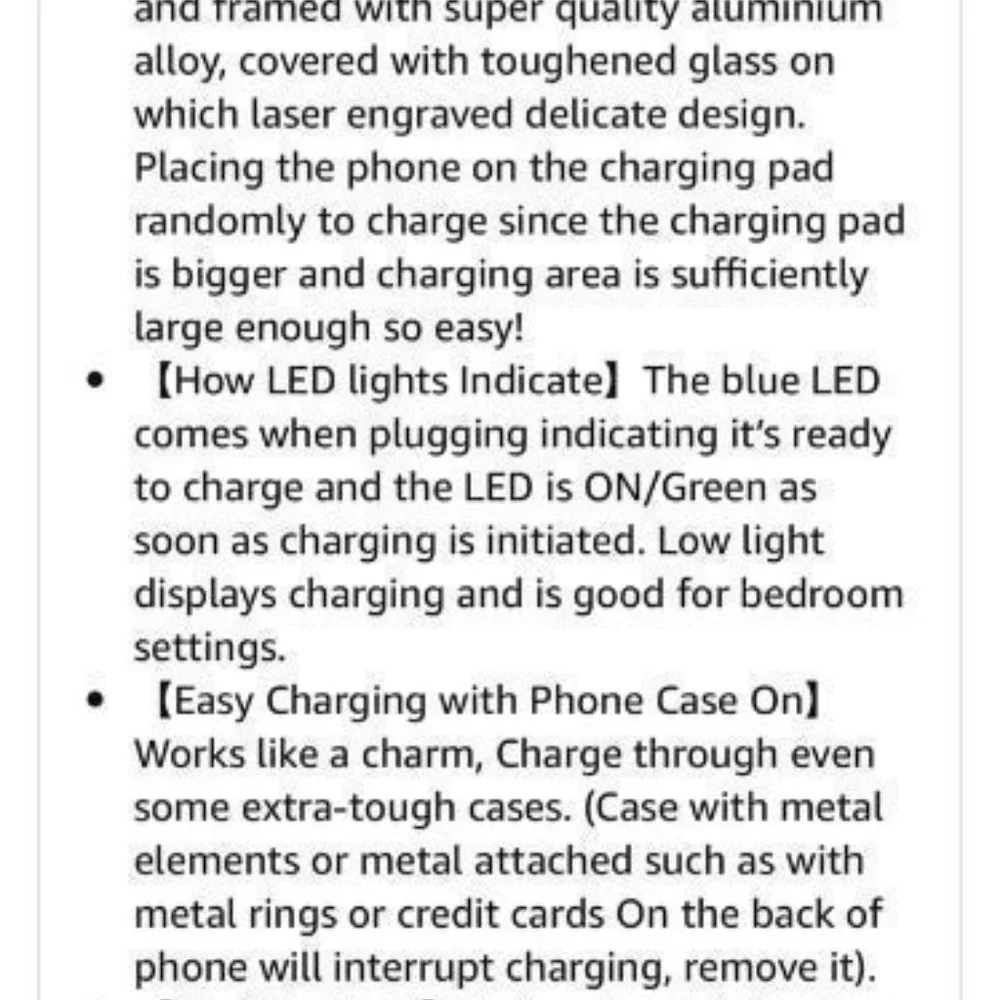 🌷NEW🌷 DAIDO Qi-Certified Wireless Charging Pad